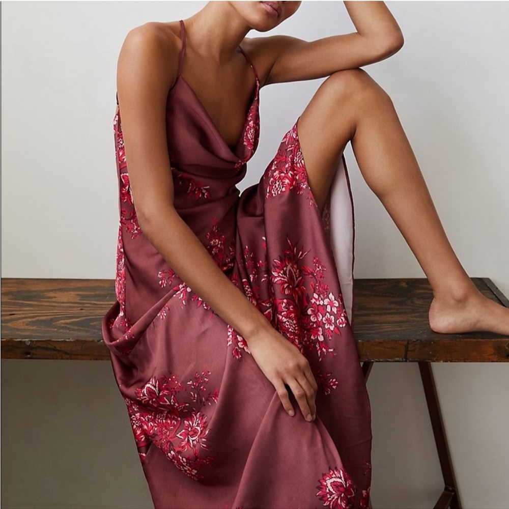 NWT! Free people intimately, We will always have Paris maxi dress
